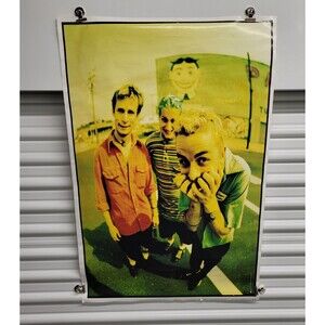 Green Day Poster Dookie Era Orignal Printed In USA 24 x 36 Rare 1994 Promotional